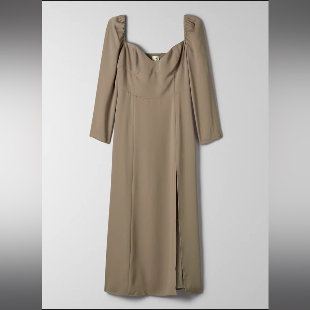 Aritzia Wilfred Tulum Dress - Black